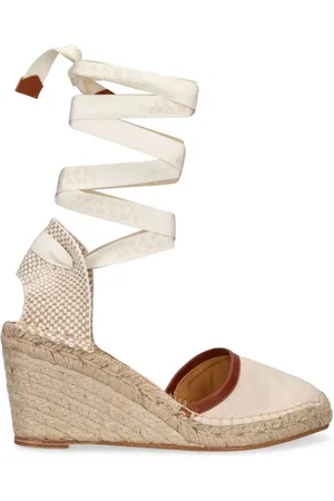 Isabel Marant 85mm Alfafi-gz Canvas & Rope Espadrilles