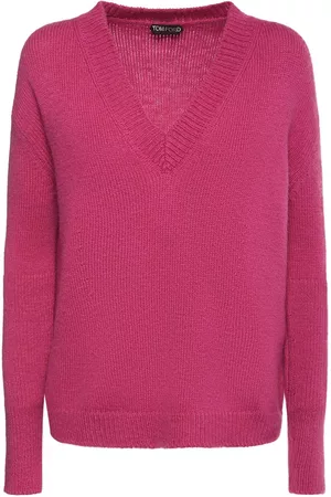 Tom Ford Kvinder Strik - Chunky Wool & Cashmere Knit Sweater
