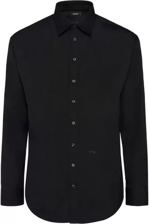 Dsquared2 Mænd Business skjorter - Cotton Poplin Shirt W/logo