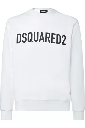 Dsquared2 Mænd Sweatshirts - Logo Cotton Jersey Sweatshirt