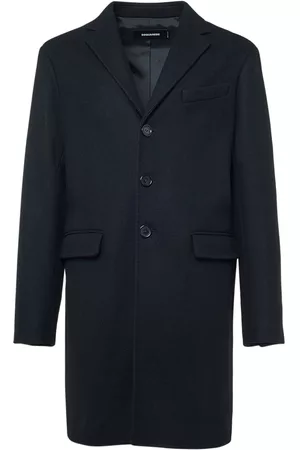 Dsquared2 Mænd Frakker - Virgin Wool Blend Coat