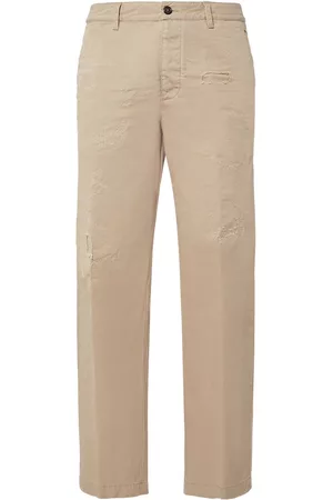 Dsquared2 Mænd Habitbukser - Relaxed Fit Cotton Twill Pants