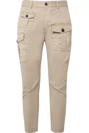 Dsquared2 Mænd Bukser - Sexy Cargo Stretch Cotton Pants
