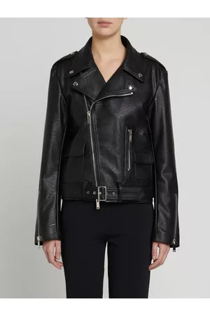 Stella McCartney Kvinder Skindjakker - Faux Leather Biker Jacket