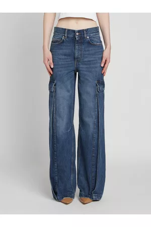 Stella McCartney Kvinder Jeans - Vintage Cotton Cargo Jeans