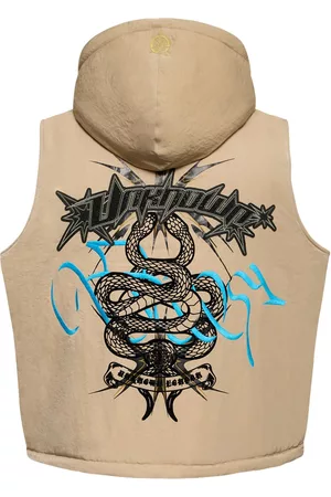 UNKNOWN Mænd Veste - Military Nylon Zip Vest W/hood