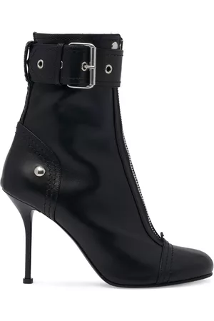 Alexander McQueen Kvinder Ankelstøvler - 95mm Leather Ankle Boots