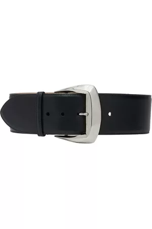 Alexander McQueen Kvinder Bælter - 60mm Geometric Leather Belt