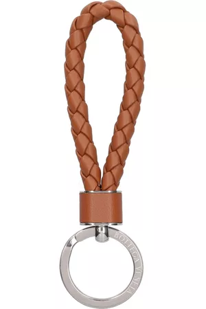 Bottega Veneta Mænd Nøgleringe - Intreccio Leather Key Ring