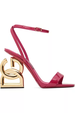 Dolce & Gabbana Kvinder Sandaler - 105mm Keira Patent Leather Sandals