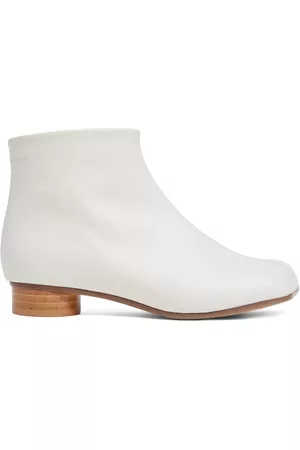 Maison Margiela Piger Ankelstøvler - Tabi Leather Ankle Boots