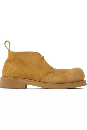 Bottega Veneta Mænd Støvler - Helium Desert Suede Ankle Boots