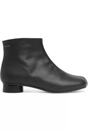 Maison Margiela Piger Ankelstøvler - Tabi Leather Ankle Boots
