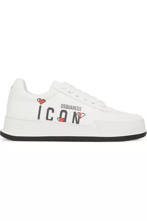 Dsquared2 Kvinder Sneakers - Icon Leather Low Top Sneakers