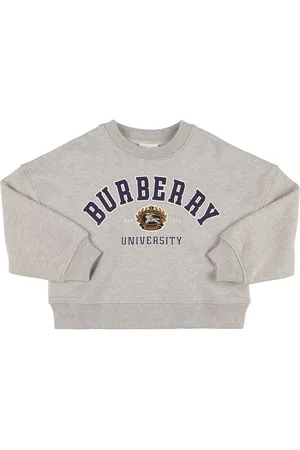 Burberry Logo Print Cotton Sweatshirt