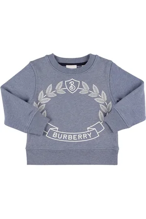 Burberry Logo Print Cotton Sweatshirt