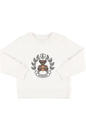 Burberry Logo Print Cotton Sweatshirt