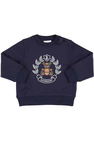 Burberry Logo Printed Cotton Sweatshirt