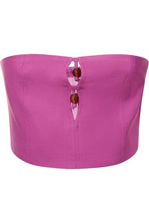 Ganni Summer Tech Blend Tube Top