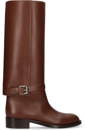 Burberry 20mm Emmett Leather Tall Boots