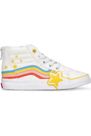 Vans Sk8-hi Faux Leather Zip-up Sneakers