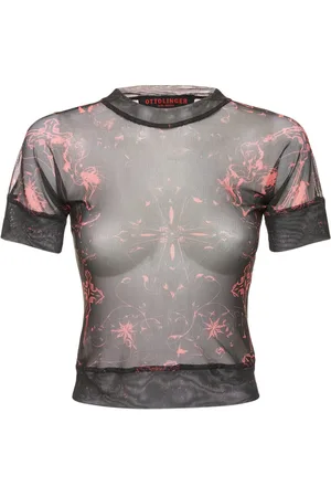 OTTOLINGER Printed Mesh T-shirt