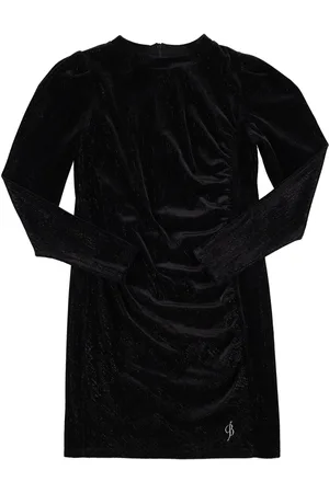 MISS BLUMARINE Lurex Velvet Dress
