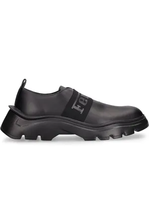 FERRARI Leather Derby Shoes