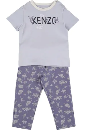 Kenzo Logo Printed Cotton T-shirt & Sweatpants