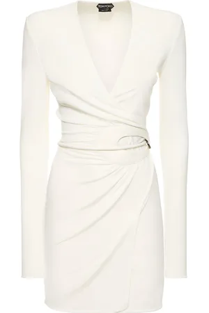 Tom Ford Jersey Wrap Mini Dress