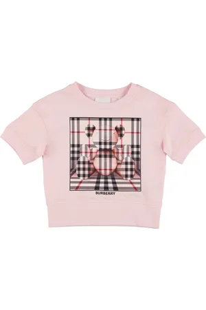 Burberry Printed Logo Cotton Jersey T-shirt