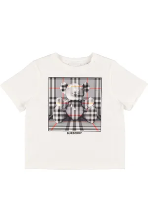 Burberry Logo Print Cotton Jersey T-shirt
