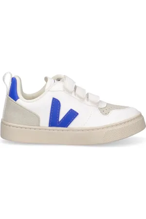 Veja V-10 Chrome-free Leather Strap Sneakers