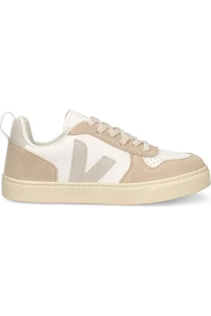 Veja V-10 Chrome-free Leather Sneakers