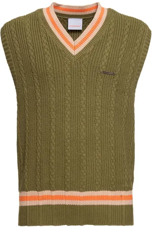 Bluemarble College Knitted Sleeveless Sweater