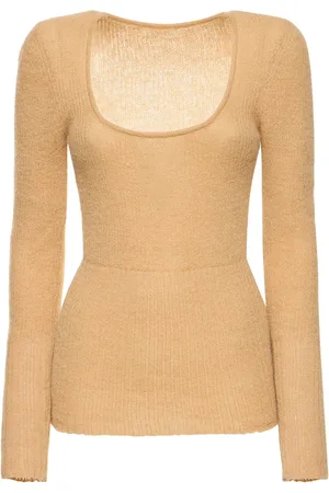 Jacquemus La Maille Dao Mohair Blend Knit Sweater
