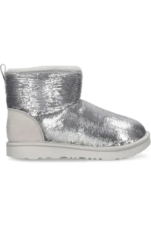 UGG Classic Mini Mirror Ball Shearling Boots