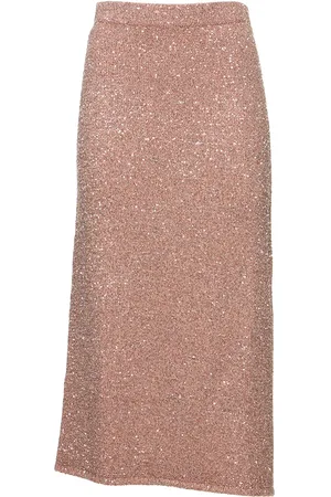 Altuzarra Milos Sequined Knit Midi Skirt