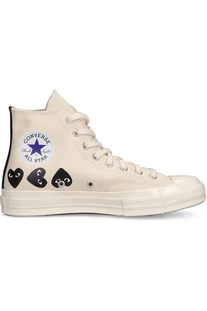 Comme des Garçons 20mm Play Converse Cotton Sneakers