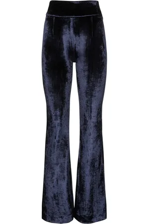 GALVAN Bonded Velvet High Waisted Pants