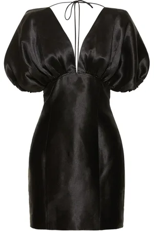 ROTATE Embellished Puff Sleeve Mini Dress