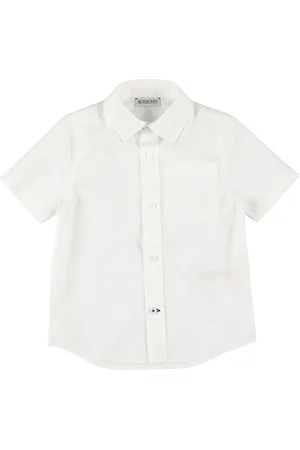 Burberry Logo Cotton Poplin Shirt