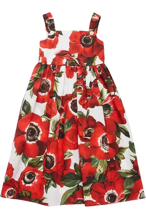 Dolce & Gabbana Printed Cotton Dress