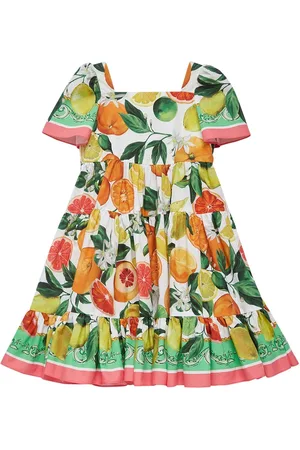 Dolce & Gabbana Printed Cotton Dress