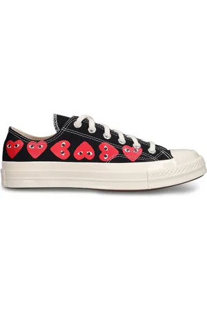 Comme des Garçons Converse Canvas Low Top Sneakers