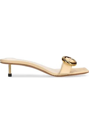 Jacquemus 35mm Regalo Leather Mule Sandals