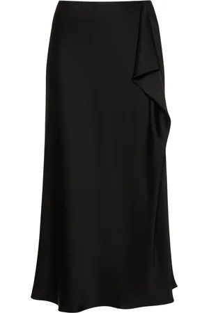 Simkhai Blane Satin Midi Skirt