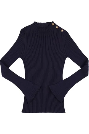 VERSACE Rib Knit Sweater