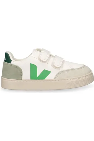 Veja V-12 Chrome-free Leather Sneakers