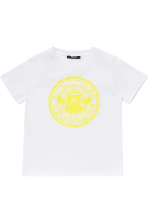 Balmain Printed Cotton Jersey T-shirt